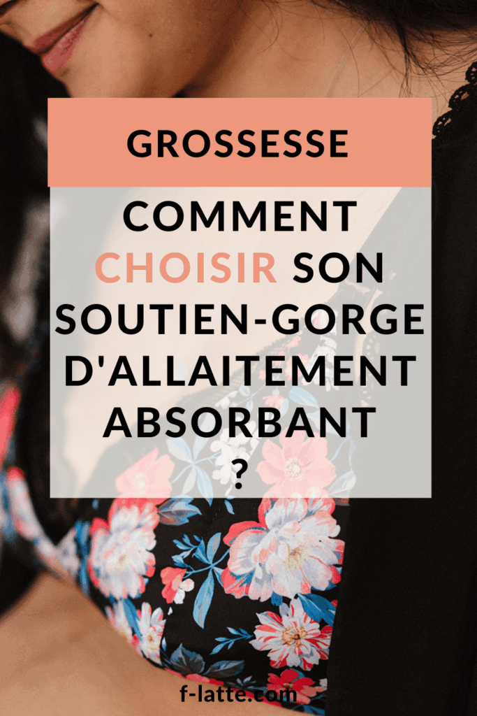 Le soutien-gorge d'allaitement absorbant et élégant