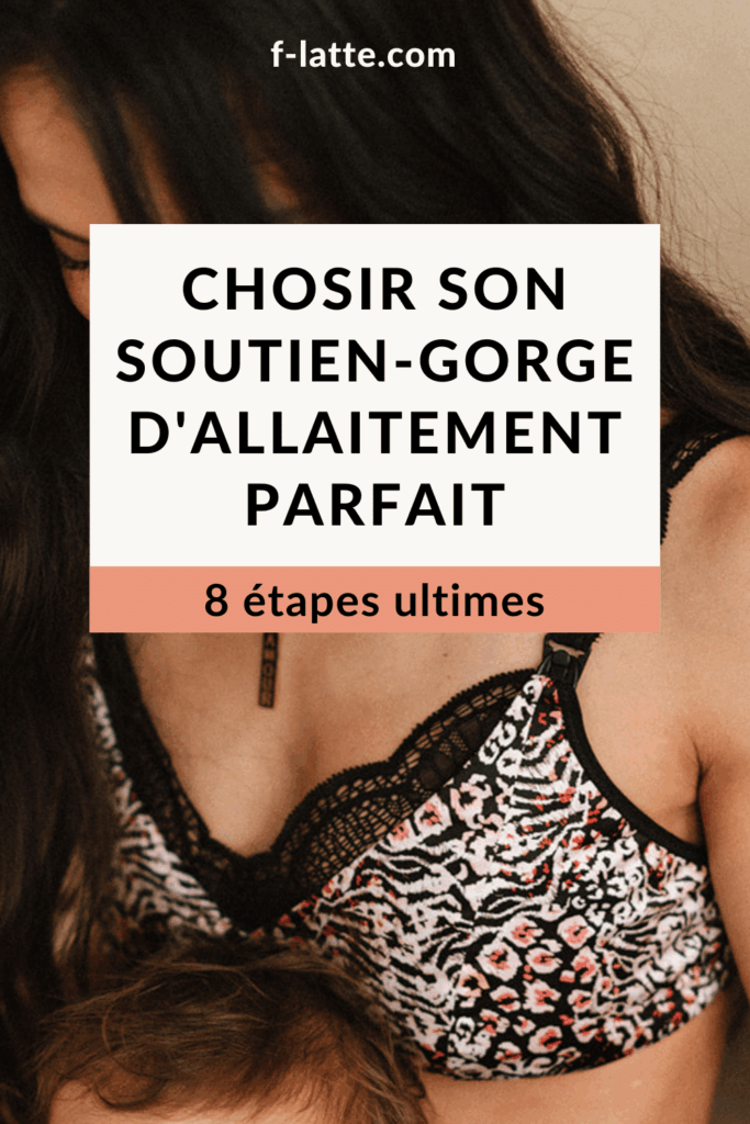 soutien-gorge d'allaitement absorbant F'Latté