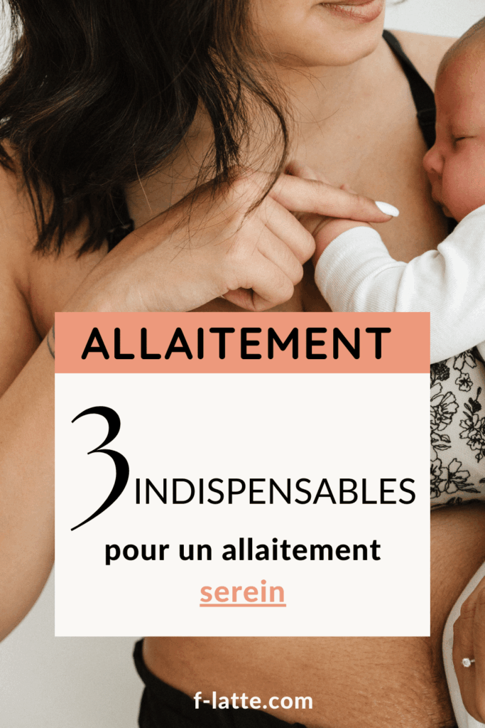 le soutien-gorge d'allaitement absorbant F'Latté