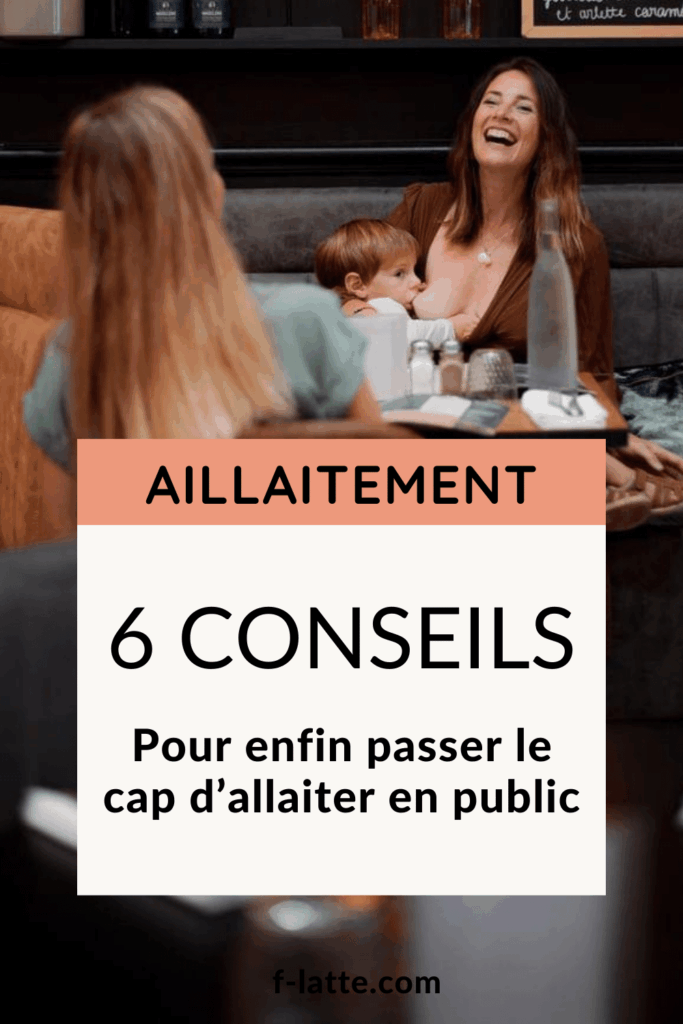 Allaiter en public grâce au soutien-gorge d'allaitement absorbant