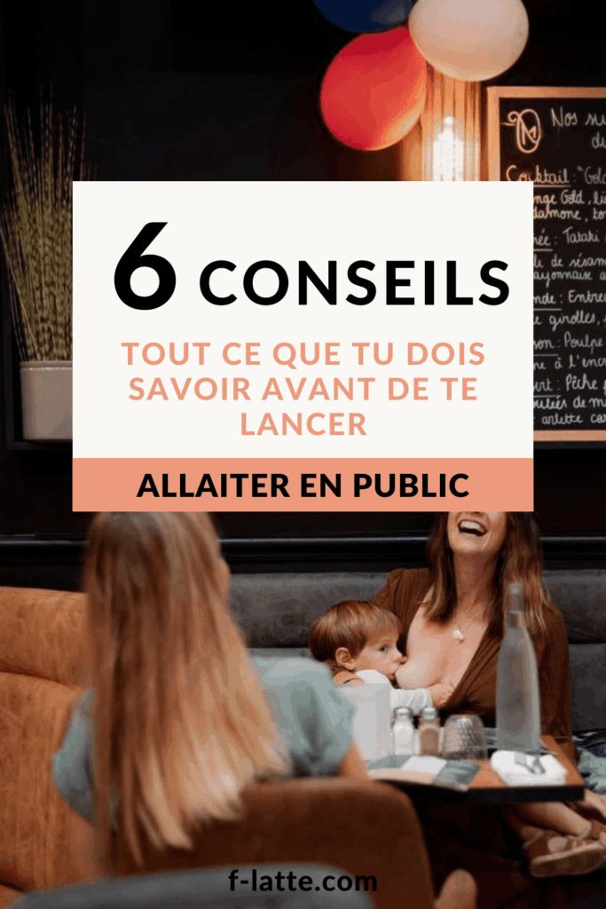 Allaiter en public grâce au soutien-gorge d'allaitement absorbant