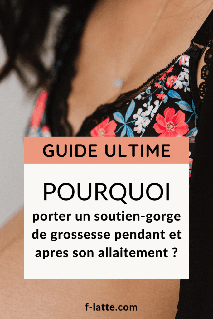 Pourquoi porter un soutien-gorge de grossesse ?