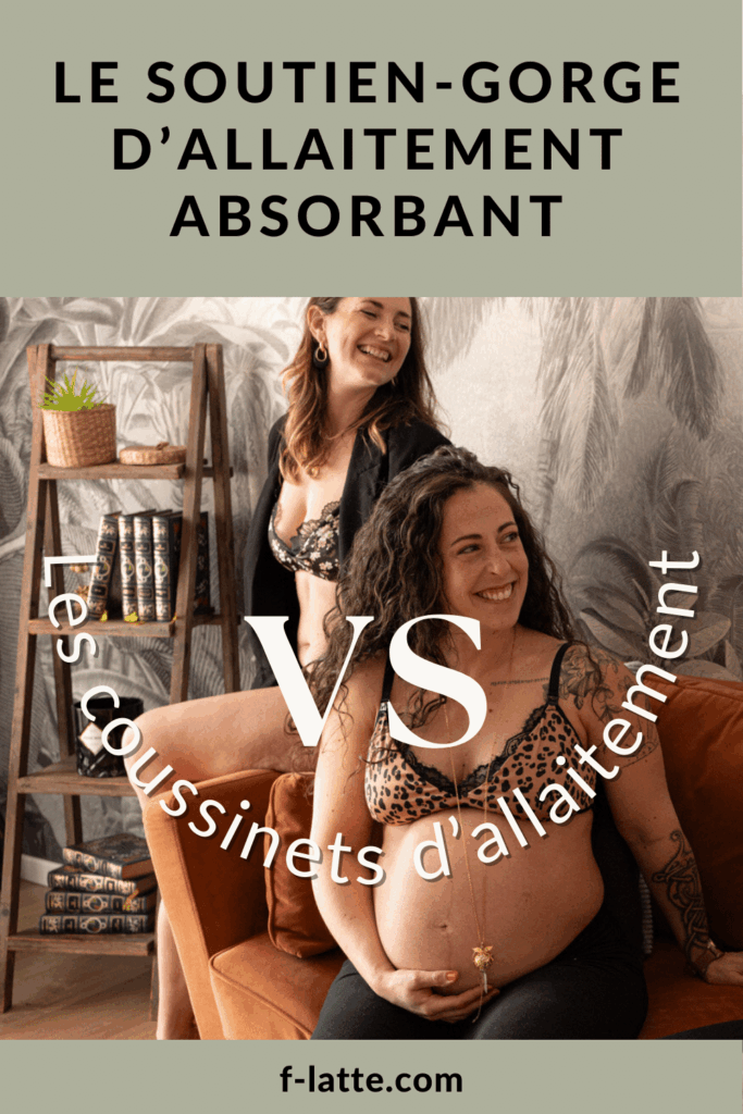 coussinets d'allaitement vs soutien-gorge d'allaitement absorbant