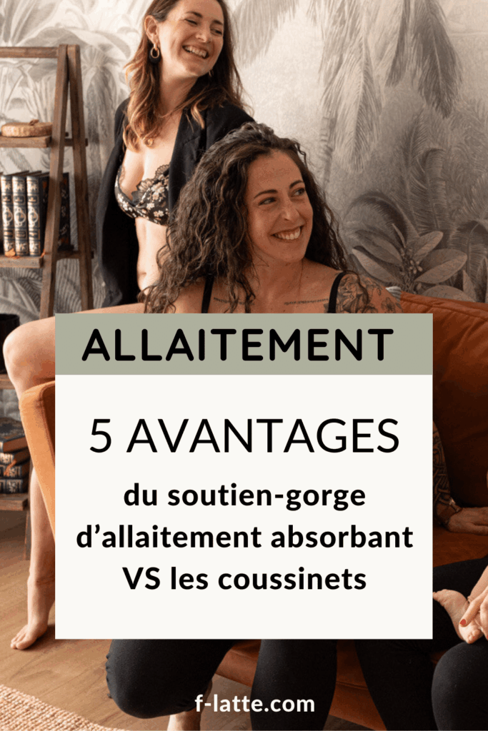coussinets d'allaitement vs soutien-gorge d'allaitement absorbant