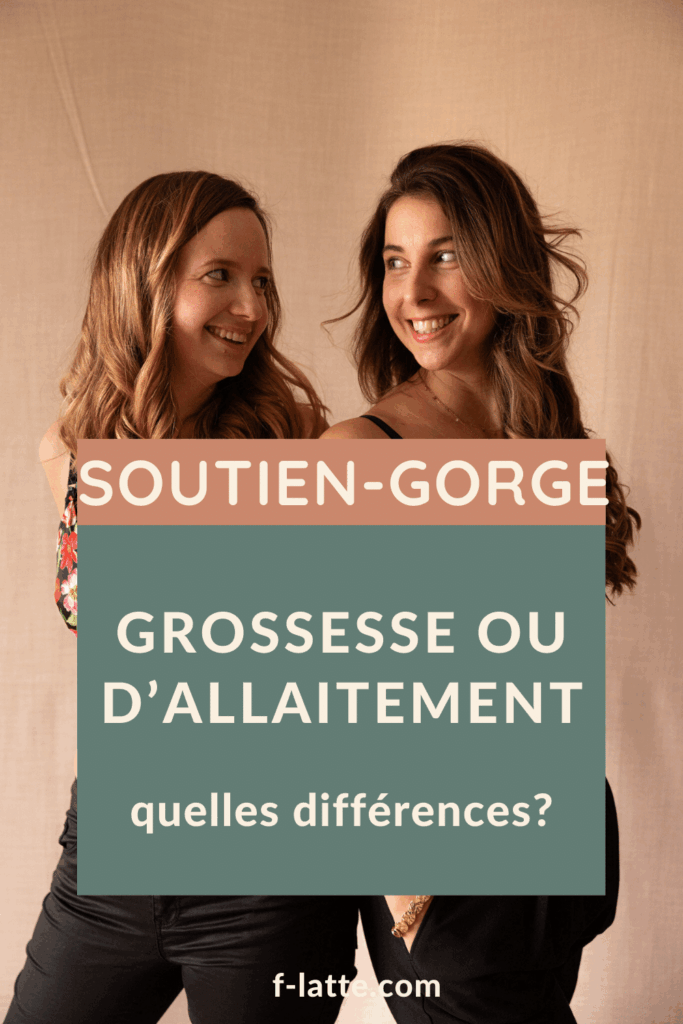 F’Latté : Soutien-gorge de grossesse et d’allaitement : quelles différences ?